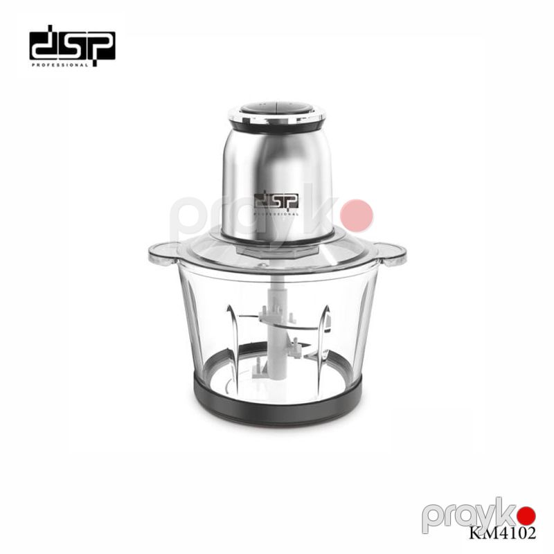 DSP KM4102 Elektrikli Mətbəx Doğrayıcı 250w 2.0Ltr Həcimli Şüşə Qida Doğrayıcı 2 Sürətli Doğrayıcı Blender 28000 RPM — Blenderlər, xırdalayanlar və mikserlər, Bakı (5)