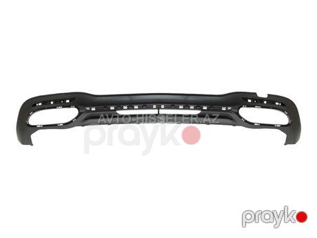 Mercedes W222 Arka Alt -AMG- 2017-20 bufer diffuzeri — AVTO MEGA — Кузовные детали