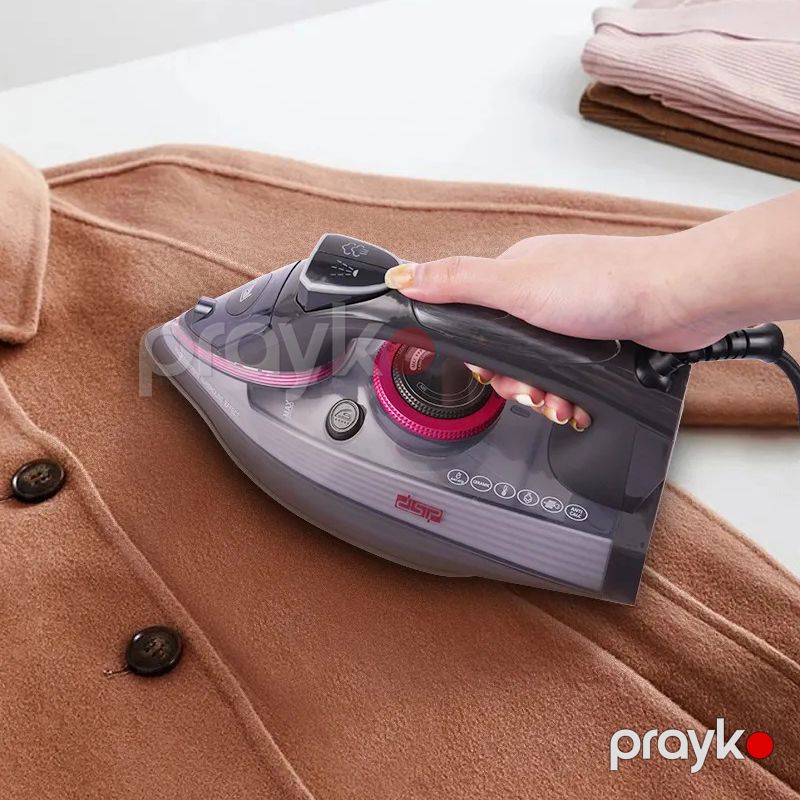 Üstün Keyfiyyətə Malik DSP Buxarlı Ütü 2200W Gücündə Özünü Təmizləmə Funksiyalı İlə Peşəkar Buxar Ütüsü 220V — Ev texnikası, Bakı (6)