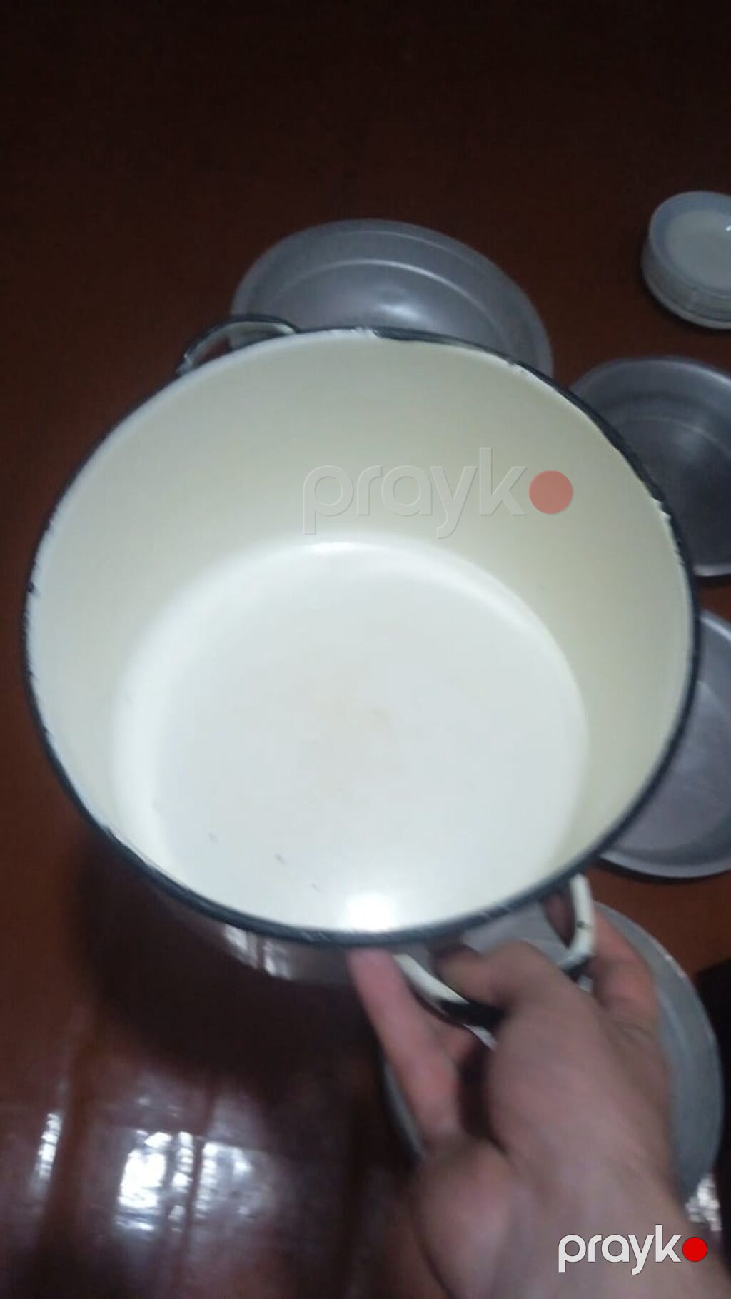 Qazan, rəng - Ağ, 5-dən çox l — Bişirmə qabları, Bakı (2)