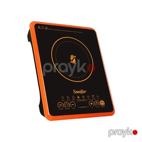 Sonifer SF-3047 Keramika Səthli Elektrik Sobası Qızdırıcı Elektrikli Bişirmə Pilitəsi 1400W — Bakı