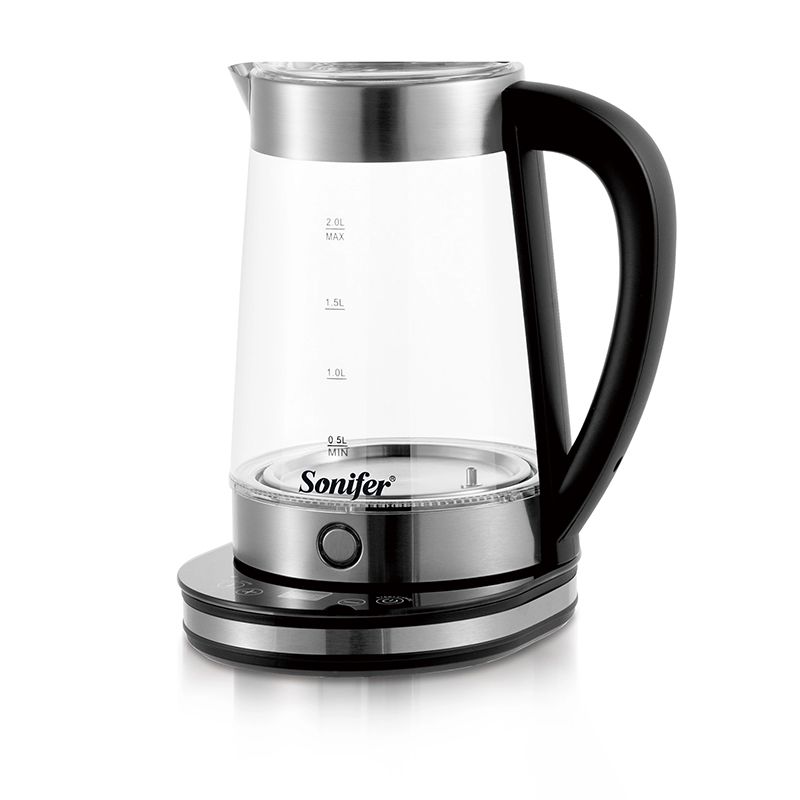Sonifer SF-2119 Smart Elektrik Çaydan Dəsti Şüşə Çaydan 1,8L Şüşə Çaynik 1,2L — Elektrik çaydanları və termoslar, Bakı (3)