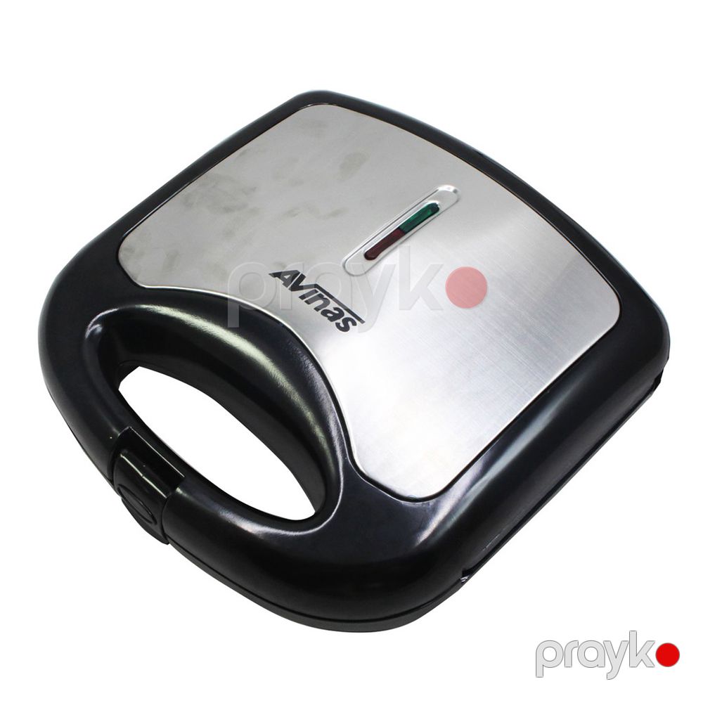 Avınas AV-306 Paslanmayan Polad Toster Hotdog Waffle Maker Yapışmayan Səth — Toster və vaflyasıcı, Bakı (2)