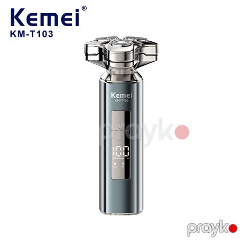 Kemeı Km-t103 - Ülgüc Yeni Portativ Yuyula bilən Elektrikli Üz Qırxma Maşını — Bakı