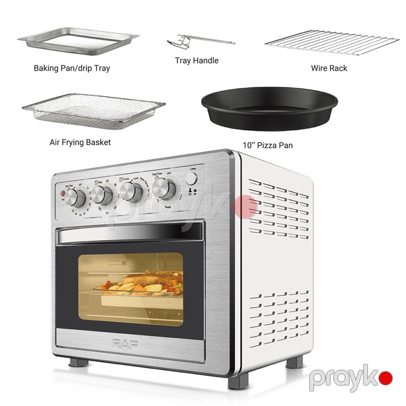 RAF 3-ü 1-də Çoxfunksiyalı Soba 25L Elektrikli soba Ev istifadə üçün vizual Elektrikli Soba R.5153 — Soba və qrillər, Bakı (3)
