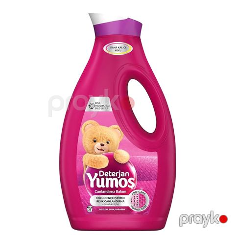 Yumos Sıvı Deterjan Tüm Renkli Giysiler 1690ml Yumoş Extra Lilyum Konsantre Çamaşır Yumuşatıcı Hassas Giysiler İçin Deterjan — Bakı