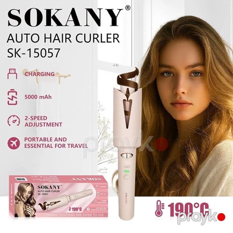 Sokany SK-15057 Avtomatik Saç Buruqlaşdırıcı — Fən, Bakı (8)