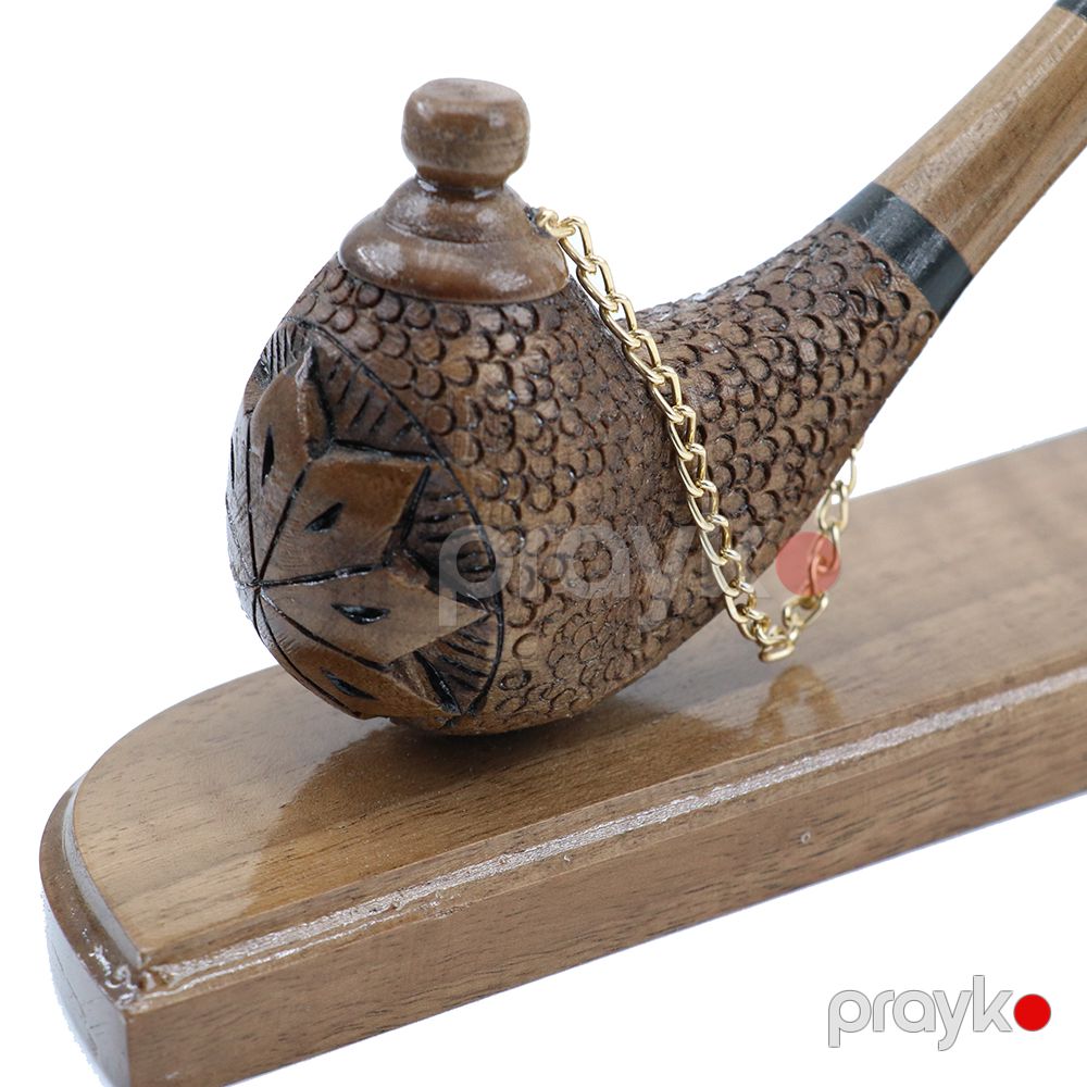 Tütün çəkmək üçün Decorativ Pipo Hədiyyəlik Əl işi Retro Pipo — Mallar, Bakı (2)