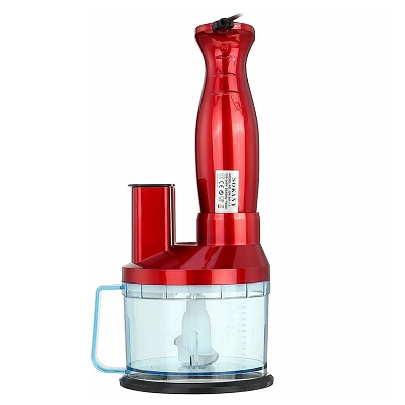 Sokany sk-5011-7 7-si 1-də elektrikli Əl blenderi 700w qida dəyirmanı yumurta çarpıçı blender dəsti — Ev texnikası, Bakı (4)