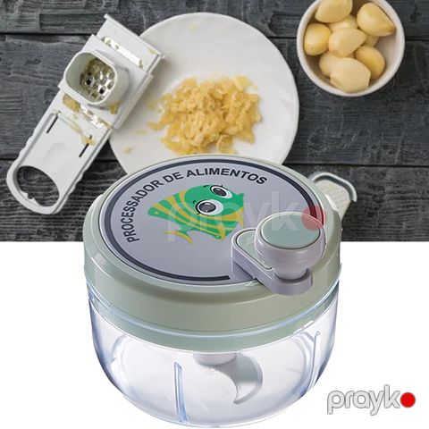 Manual Sarımsaq Əzici Çoxfunksiyalı Mini Doğrayıcı mini əl blenderi — Bakı