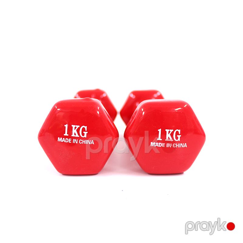Sweat Kauçuk Örtüklü Qantel Dəsti 2x 1kq Toplam Ağırlıq 2kq — Fitness və simulyatorlar, Bakı (3)