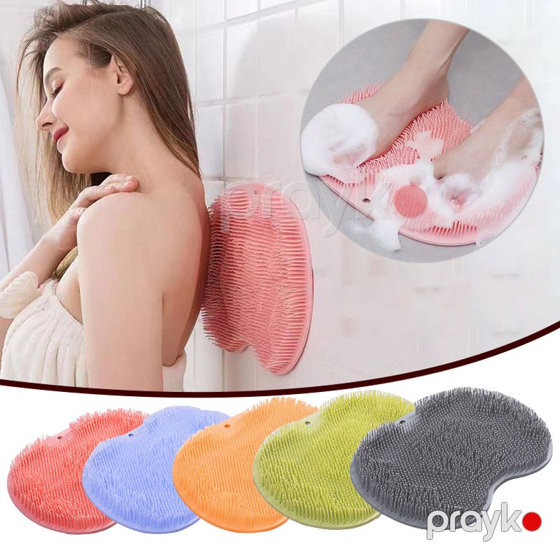2 Ədəd Hamam Üçün Silikon Masaj Fırçası Sürüşməyən keyfiyyətli Ayaq üçün masaj ailəti Bədən Fırçası — Mallar, Bakı (3)