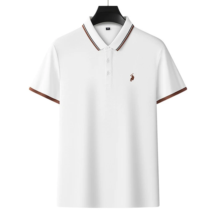 Premium klass kişi polo köynəkləri 100% yüksək keyfiyyətli pambıq — Kişi geyimi, Bakı (3)