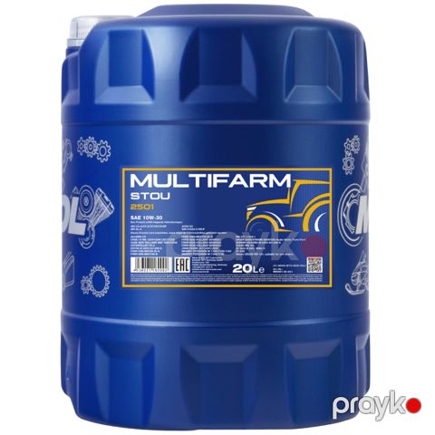 Mühərrik yağı Mannol Multifarm Stou SAE 10W-30 2501 20 lt — Bakı