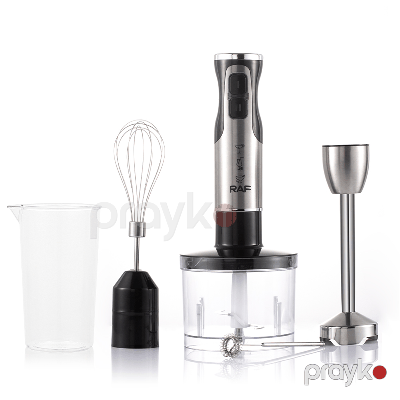 RAF R.3006 - Blender, Mikser, Plastik Doğrayıcı Qab, Rəqəmsal Ölçü Stəkanı ilə Çoxfunksiyalı Əl Blenderi — Blenderlər, xırdalayanlar və mikserlər, Bakı (2)