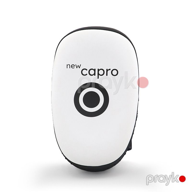 New Capro Uzun Oval Formalı Arxa Tutacaqlı Təlim Lapası Qoruyucu Capro Ağ Qara Lampa — İdman, hobi, istirahət, Bakı (5)