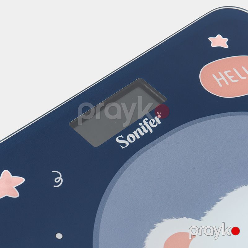 Sonifer SF-1910 LED Ekrana Sahib 180 kq-a Qədər Çəki Üçün Elektron Döşəmə Tərəzisi Ev Üçün Rəqəmsal Şüşə Məişət Tərəzisi — Tərəzi, Bakı (6)