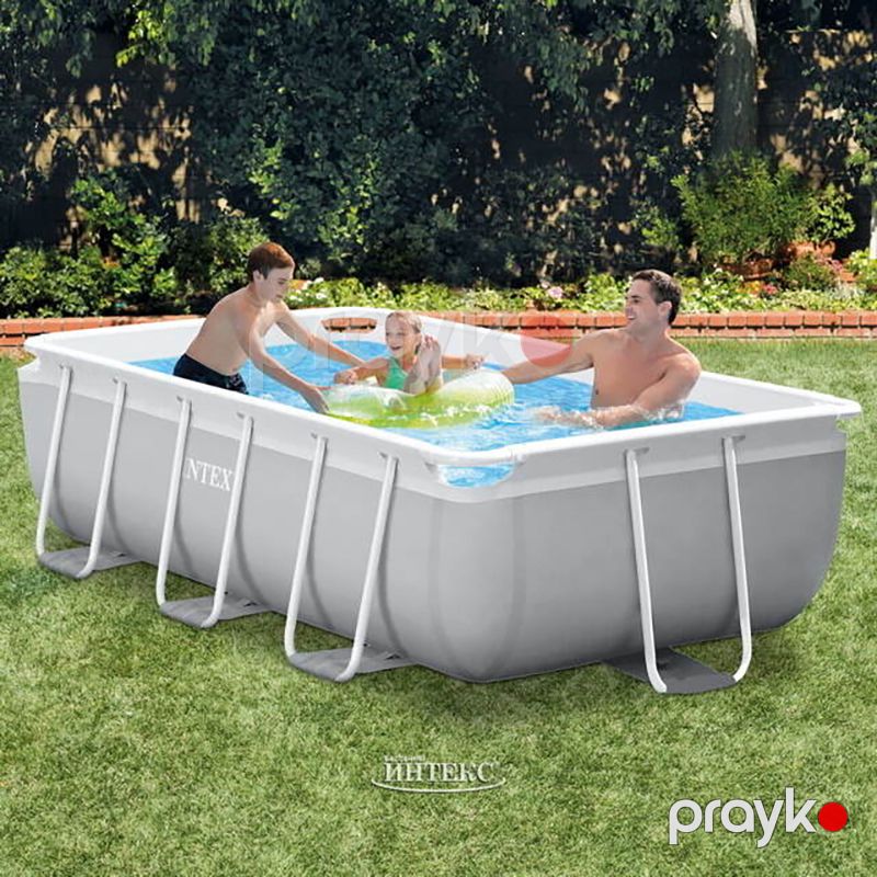İntex 26784 Prism Frame Karkaslı Hovuz 300 175 80 sm — Hovuzlar, Bakı (6)