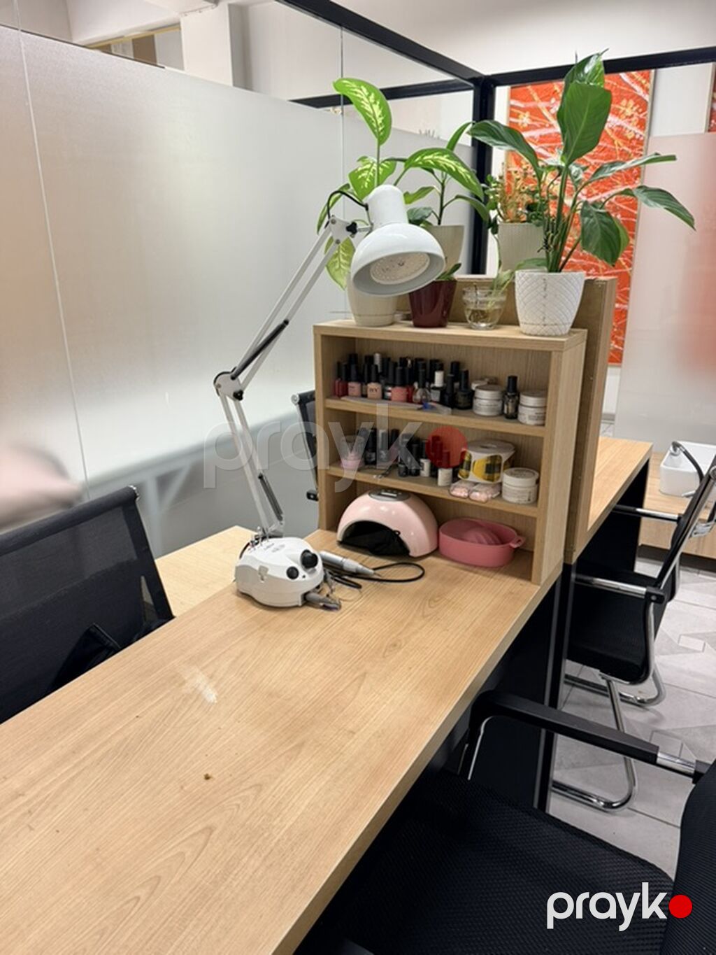 Düz masa, Siyirməsiz, Polkalı, Teksturalı laminat, Kredit yoxdur — Salon mebeli, Bakı (2)