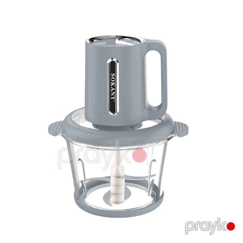 Sokany SK-06034 Doğrayıcı Çoxfunksiyalı Elektrikli Doğrayıcı 3L hecimli Blender doğrayıcı — Blenderlər, xırdalayanlar və mikserlər, Bakı (2)