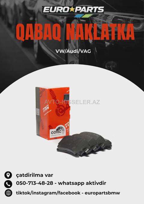 Audi üçün TRW Qabaq Naklatka – VW/Audi/VAG — Bakı