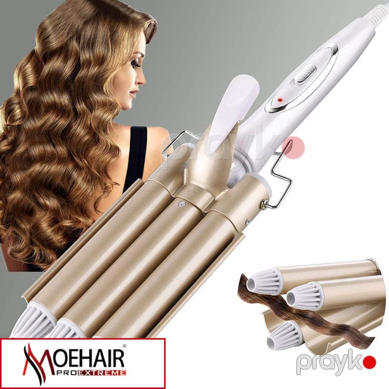 Moehair MO-6002 Su Dalgası Seramik Wag Saç Maşası 22mm 220 °C — Fən, Bakı (2)