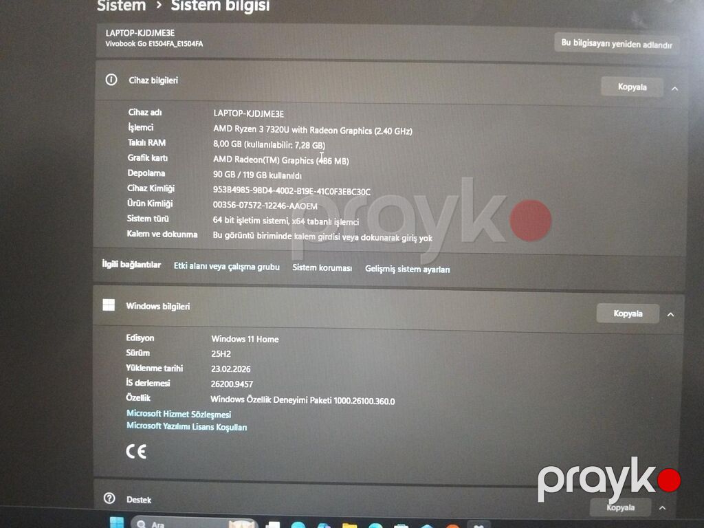ASUS VivoBook noutbuku - ASUS VivoBook Go 15 — Ryzen 3 8 GB RAM — Asus, Digah (5)