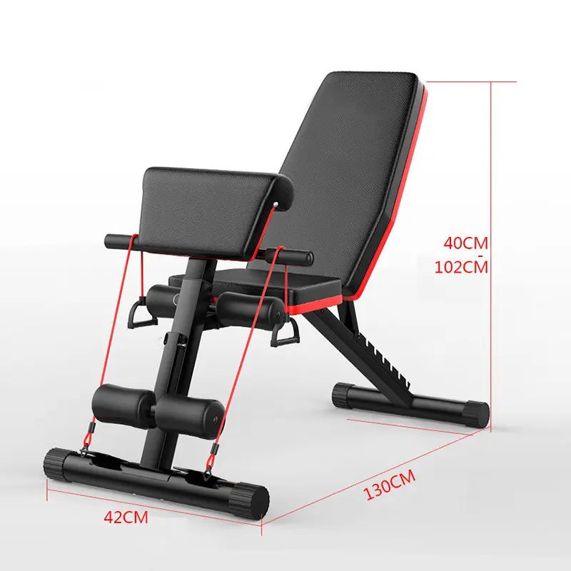 Ev İdman Zalı Məşqi Üçün Uyğun Qatlana Bilən Fitness Aləti Çoxməqsədli Tənzimlənən Fitness Dumbbell Dəzgahı Press Stolu — Fitness və simulyatorlar, Bakı (7)