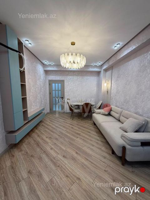 Satılır 2 otaqlı Bina evi menzil (Yeni tikili), 56 m², Xətai rayonu — Bakı