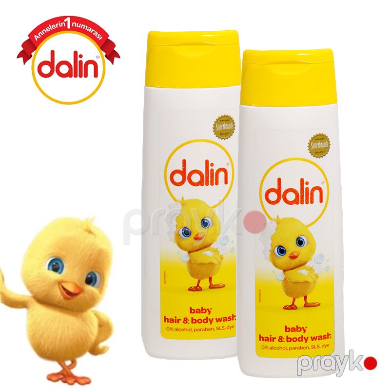 Dalin Bebek Şampun Baştan Ayağa Yıkama %0 Alkol ve Paraben İçermez 200ml Bədən Şampunu Dalin Baby Shampoo 200ml — Gözəllik və səhiyyə, Bakı (3)
