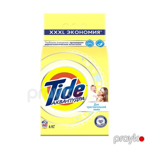 Tide Uşaqlar Üçün Yuyucu Toz Baby Camaşırxana Yuyucuları Avtomatik Yuyucu Toz 6 kq — Bakı