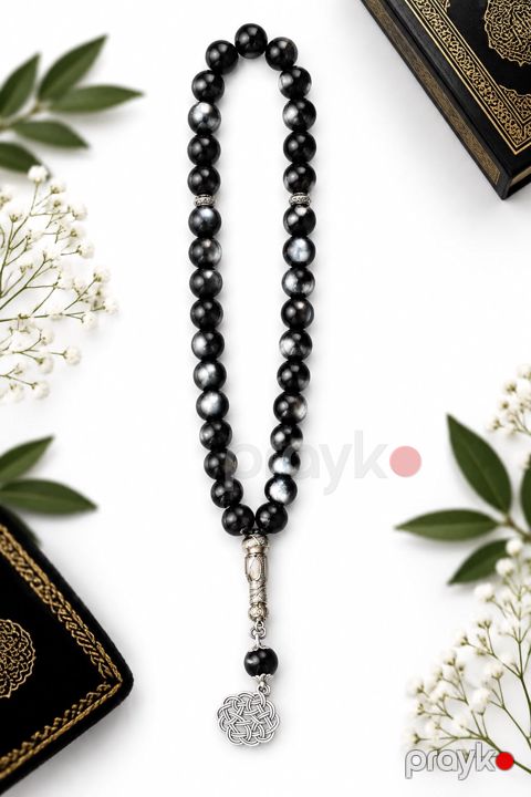 Təsbeh, Kəhrəba, 35 əd muncuq — Bakı