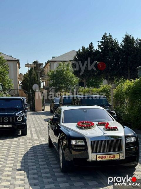 Rolls Royce ghost black, 2017 il — Bakı
