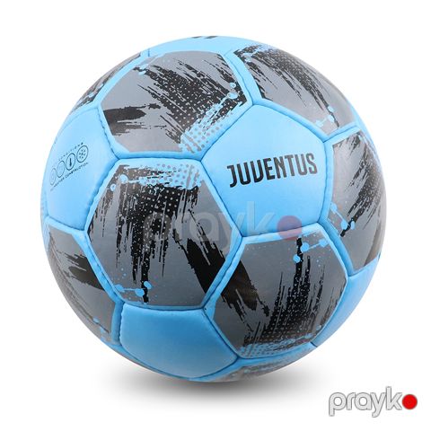 Yüksək Dayanıqlı Kamanda Futbol Topu 5 Nömrəli Juventus Futbol Topu Mavi Qara Dizaynda — Bakı