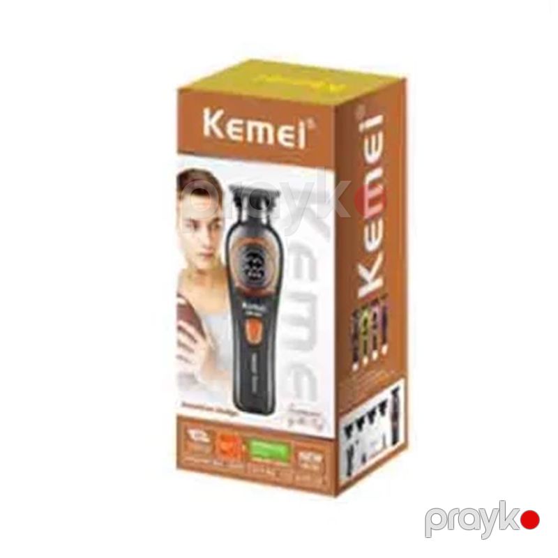 Kemei KM-999 - Trimmer Yeni Dizaynlı Peşəkar Saç Kəsmə Maşını Şarj Edilə Bilən Elektrikli Saç Kəsici Maşın — Usturalar, trimmerler və epilyatorlar, Bakı (4)