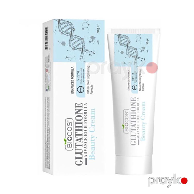 Biocos Glutathione Advanced Formula Beauty Cream – Ağardıcı və Dəri Tonunu Bərabərləşdirən Krem (50 q) — Gözəllik və səhiyyə, Bakı (2)