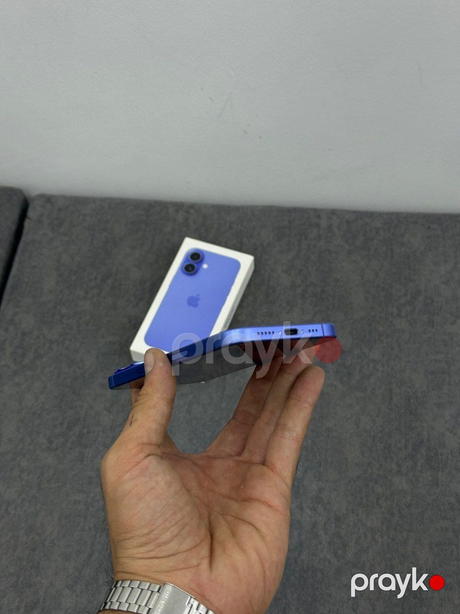 Apple iPhone 16 Ultramarine 128GB/8GB — Smartfonlar, Bakı (5)