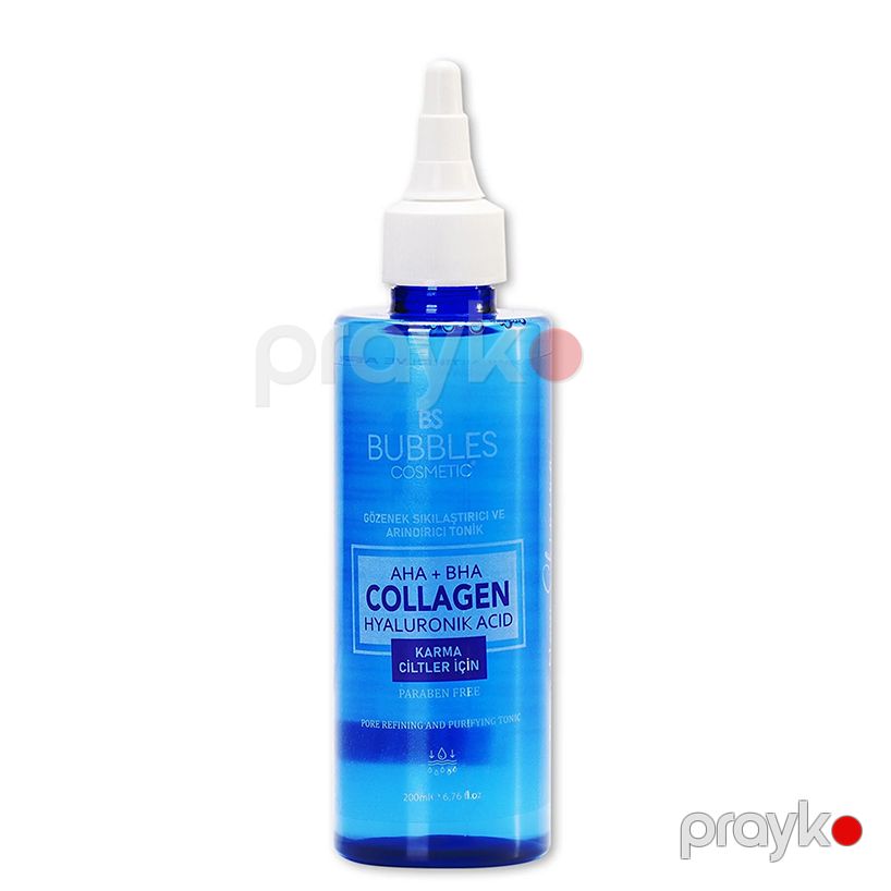 Bs Bubbles Cosmetic Qarışıq Dərilər Üçün Collogen Tonik Hyalornik Acid Colagen+aha+bha Üz Yuma Geli 200ml — Gözəllik və səhiyyə, Bakı (3)