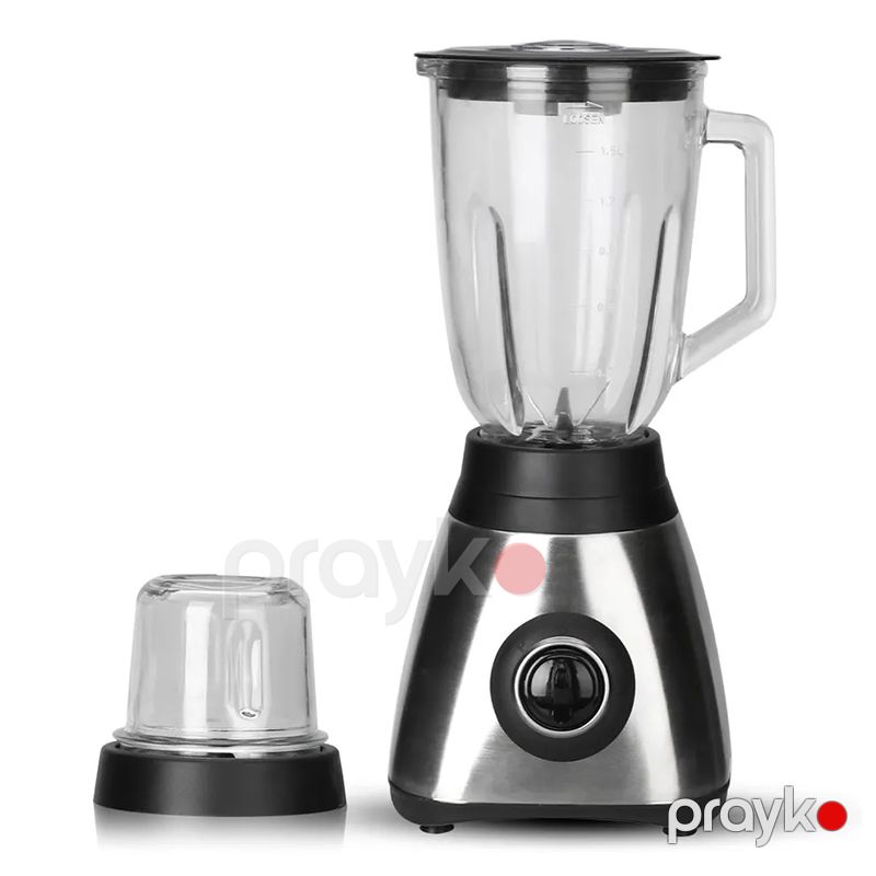 2-si 1 Arada Peşəkar Çoxfunkiyalı Smoothie Blender R.302 3 Sürət Ayarlı Buz Qırma Özəlliyi İlə Dayanıqlı Şüşə Blender 1.5L — Blenderlər, xırdalayanlar və mikserlər, Bakı (4)