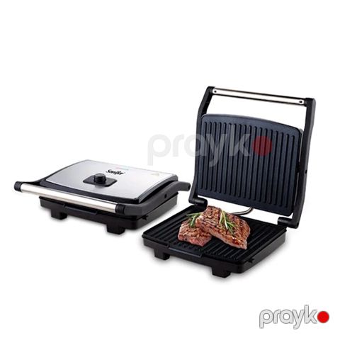 Sonifer SF-6119 Yüksək Təziqli Elektrikli Qril Toster Sandviç Biftek İzgaralar Hazırlayıcı Toster 1800W — Bakı