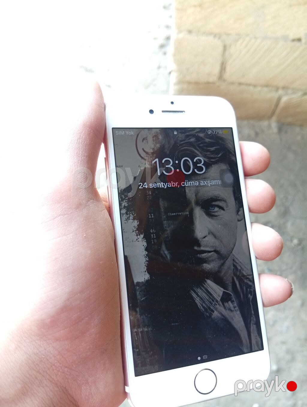 IPhone 7, Rose Gold, Barmaq izi — Apple iPhone, Saatlı (6)