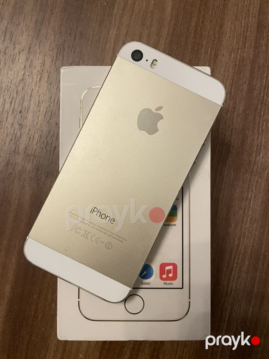 IPhone 5s, 16 GB, Qızılı, Barmaq izi — Apple iPhone, Digah (2)