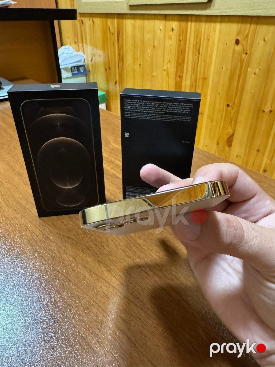 Apple iPhone 12 Pro Gold 128GB/6GB — Smartfonlar, Bakı (4)