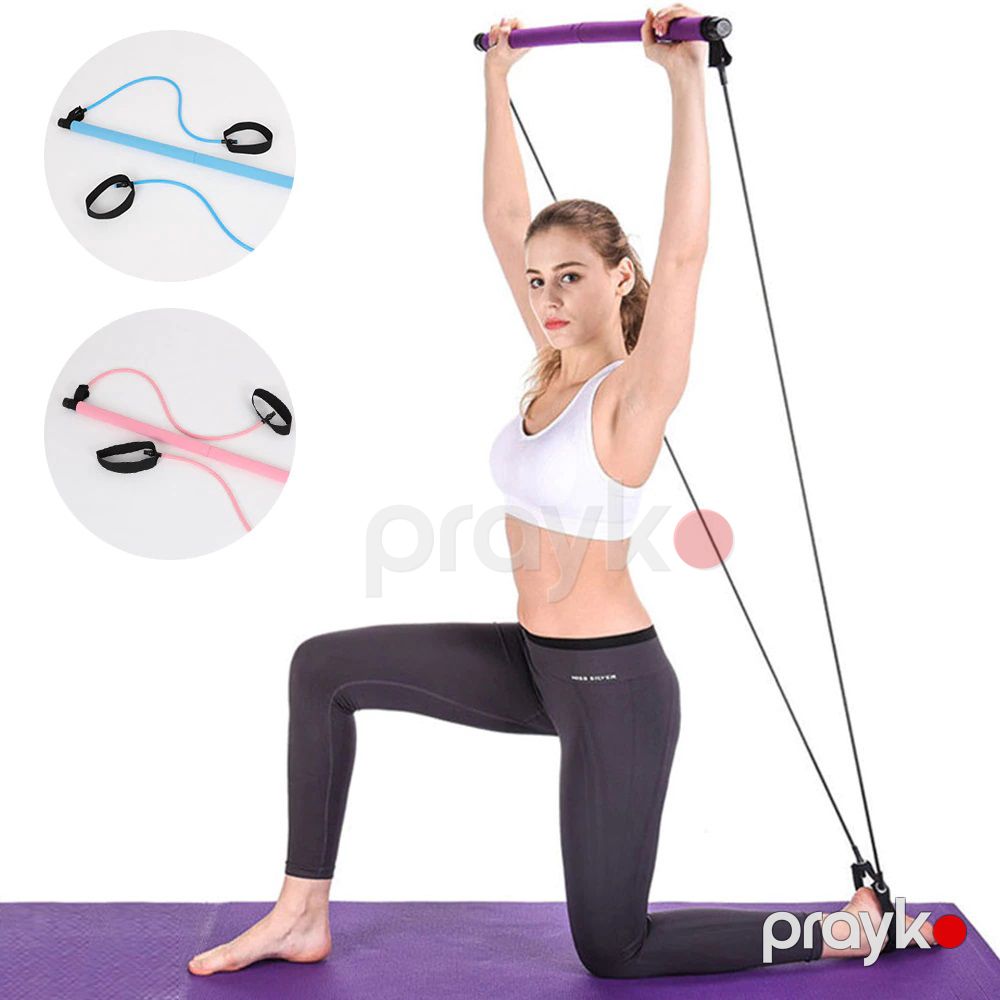 Müqavimət Bantlı Pilates Çubuğu Portable Pilates Studio — Fitness və yoqa, Bakı (5)
