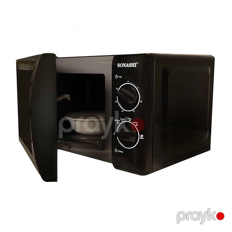 Sonashi Çoxfunksiyalı Elektrikli Mikrodalğalı Soba Manual İdarəetmə İlə Qızdırıcı 700W Gücündə — Mikrodalğalı sobalar, Bakı (5)