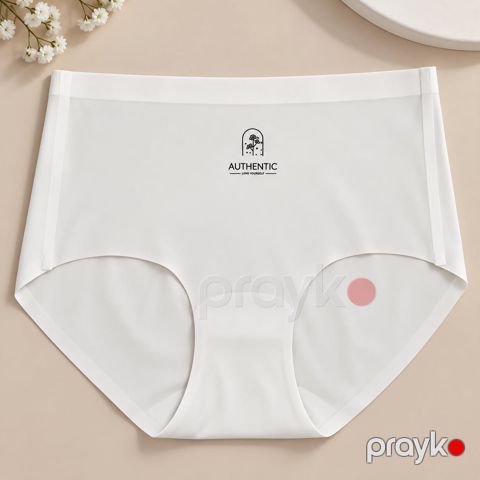 Qadın tumanı 67899, tikişsiz, ağ, neylon, ölçü L/XL — Bakı
