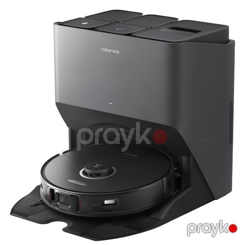 Roborock S8 Pro Ultra Black Robot Tozsoran və Mop Özünü Təmizləyən Stansiya ilə Robot Tozsoran 6000Pa — Bakı