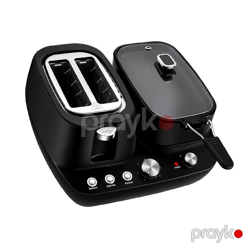 Sonifer SF-4024 Çoxfunksiyalı 2-si 1 Arada Toster Çörək Qızardan — Toster və vaflyasıcı, Bakı (2)