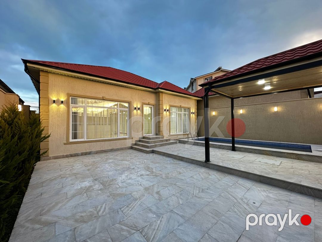 Satılır 4 otaqlı həyət evi/bağ evi 140 m² — Ev, villa, Bakı (5)