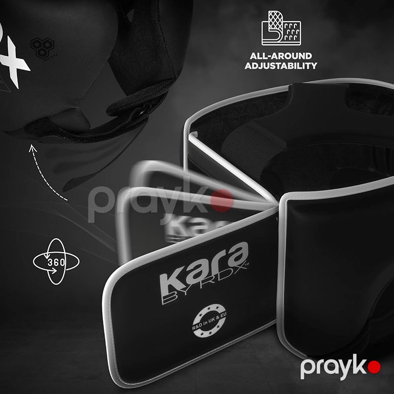 Baş Qoruyucu RDX Şlem F6 Kara Head Guard Black Boks MMA Baş Qoruyucu Kask Boks dəbilqəsi — İdman, hobi, istirahət, Bakı (6)